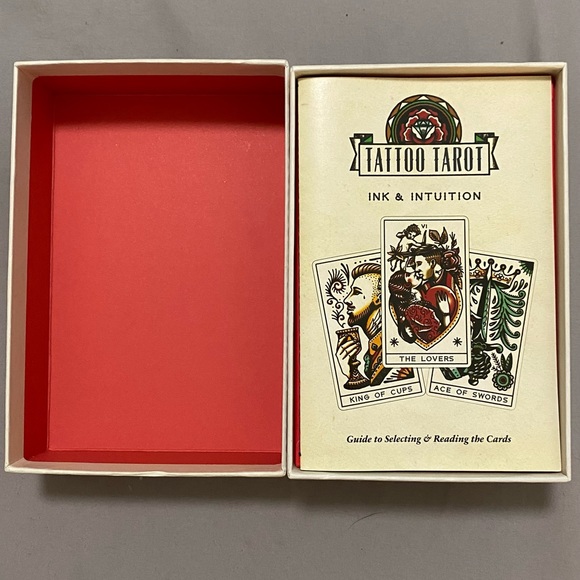NEW IN BOX INK & INTUITION TATTOO TAROT CARD DECK - Picture 3 of 3